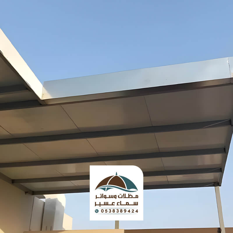 ساندوتش بانل من مظلات وسواتر سماء عسير
