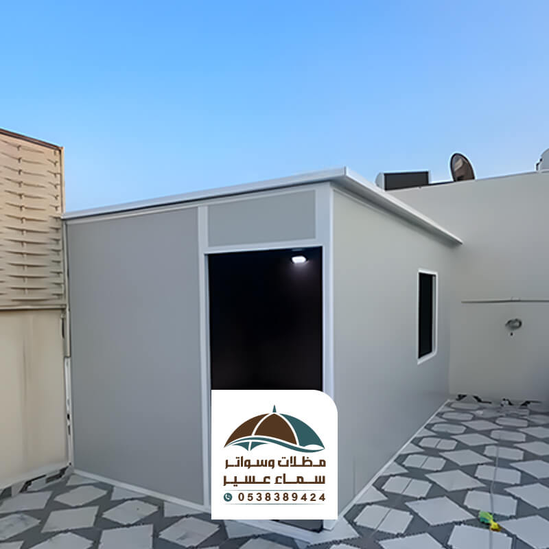 غرف ساندوتش بانل حديثة بعزل حراري